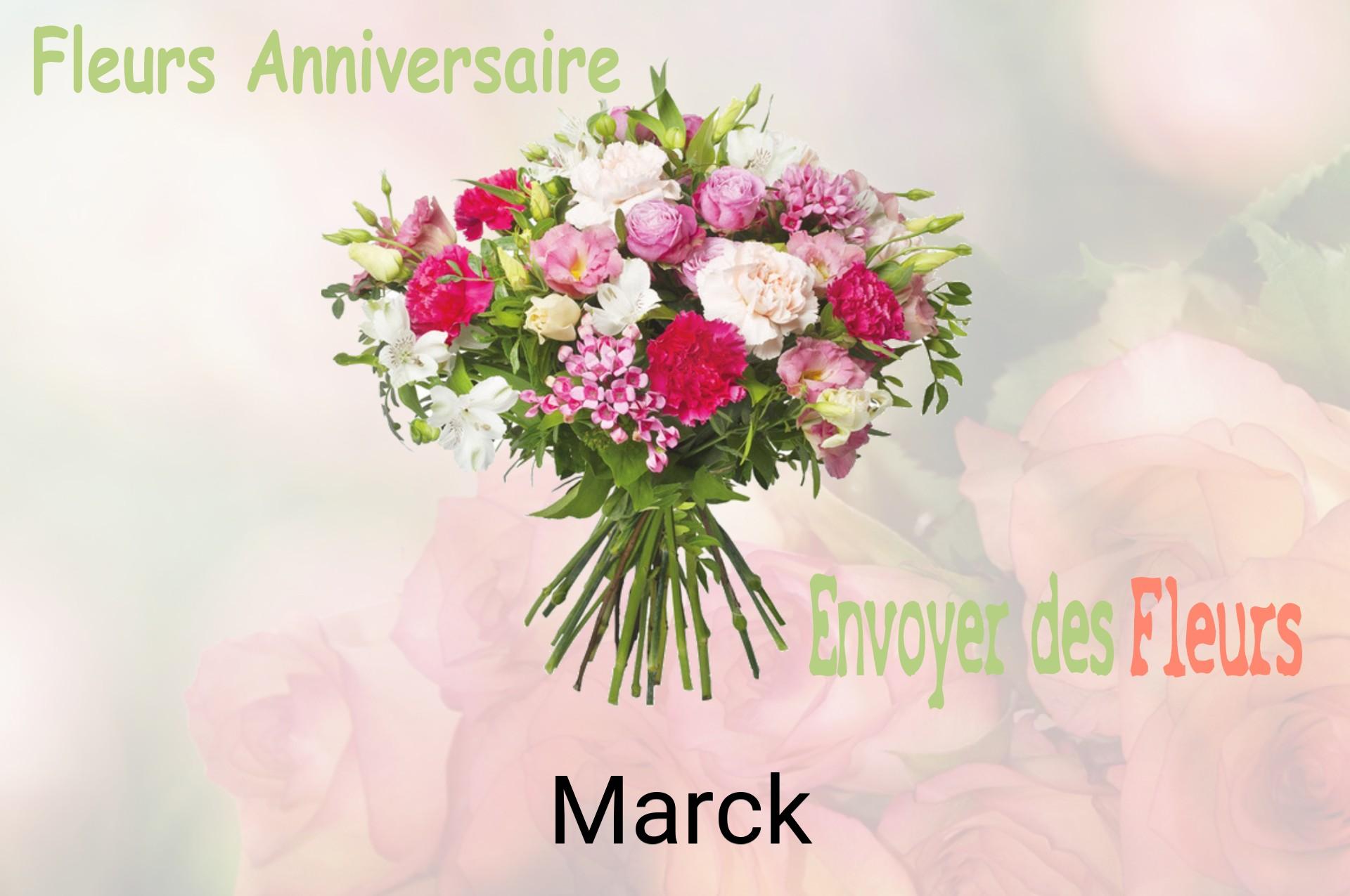 Bouquet de fleurs d’anniversaire livré à Marck